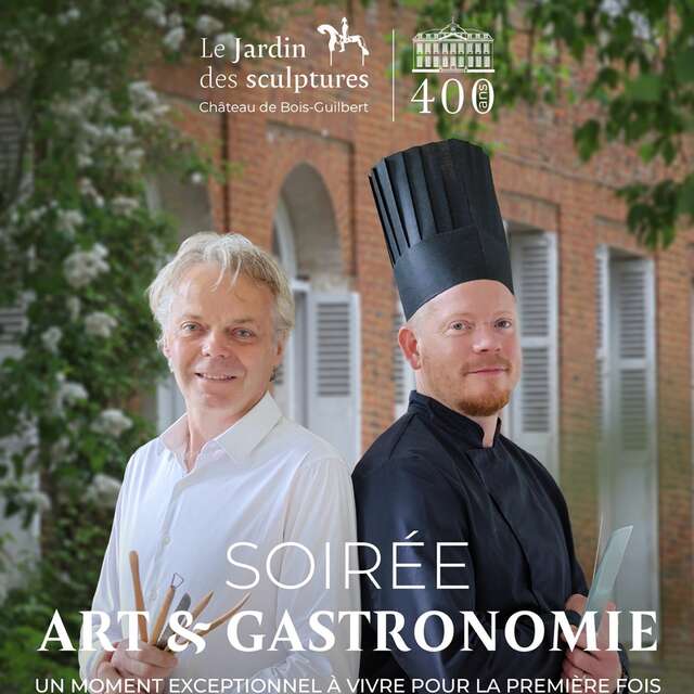 Deuxième édition du Dîner gastronomie et partage au Château de Bois-Guilbert