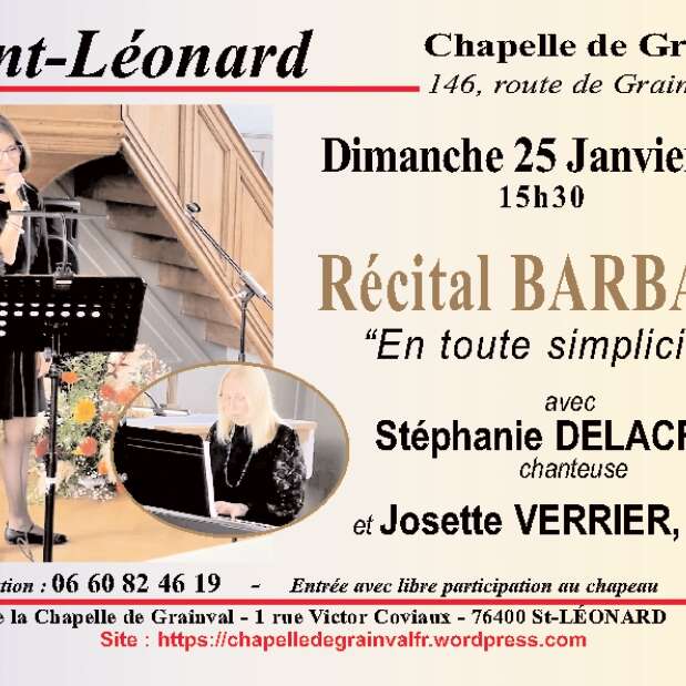 RÉCITAL BARBARA