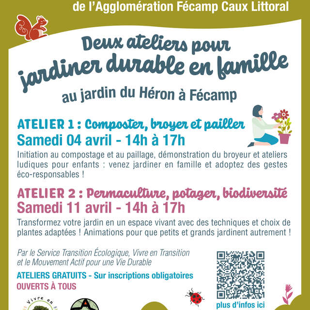 Jardiner durable en famille