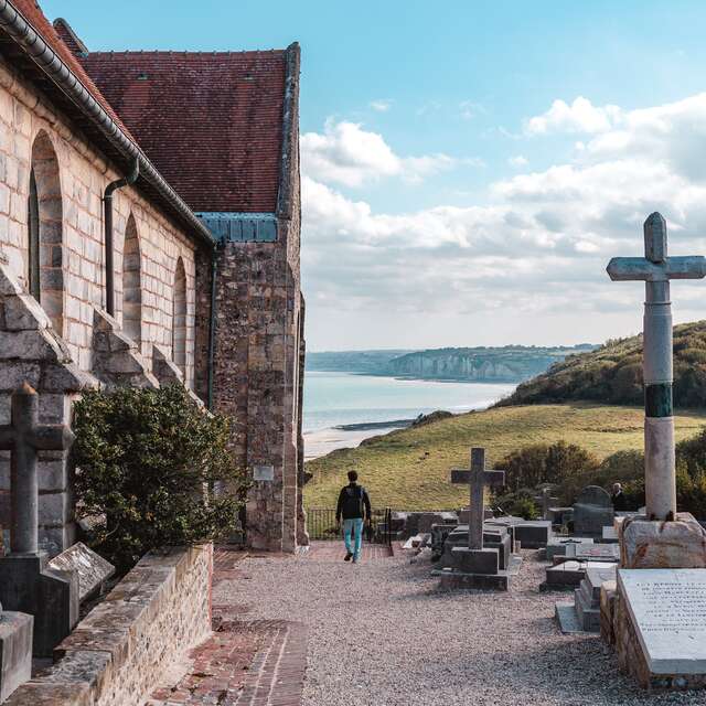 [Visite commentée] L'Église Saint-Valéry et le cimetière marin