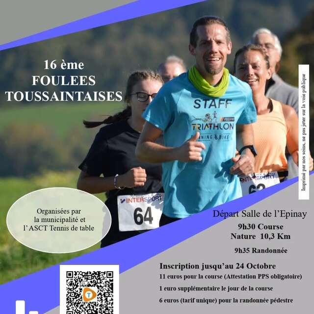 16ème Foulées Toussaintaises