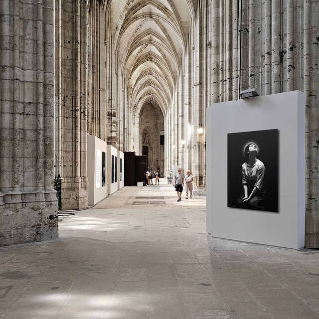 Courant d’art 2025//Ivan Martel - "À la croisée des chemins" - Abbatiale Saint-Ouen de Rouen