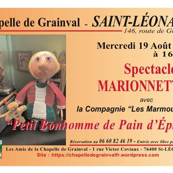 SPECTACLE - Marionnettes "Petit bonhomme de Pain d'Épice"