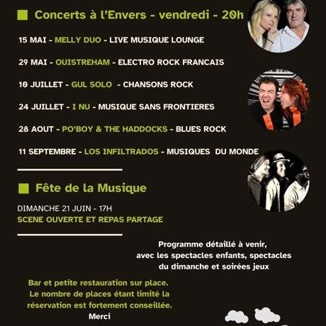 Concerts à l'Envers du Croco