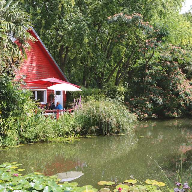 Visite au crépuscule des Nouveaux Jardins de Louanne et K