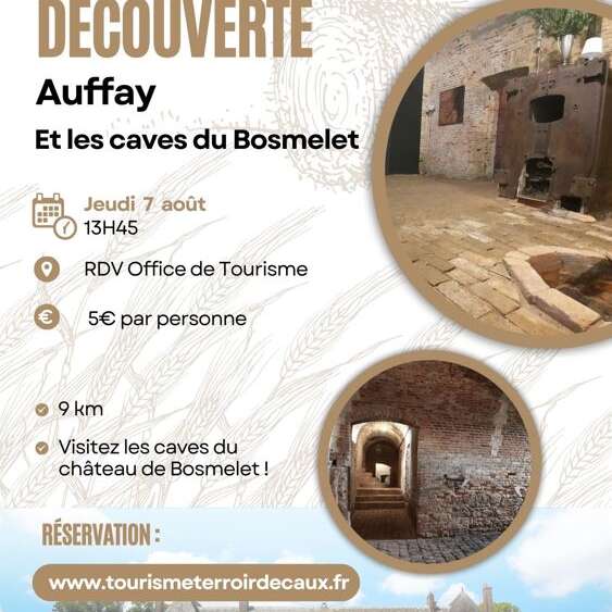 Randonnée découverte des caves du Château de Bosmelet