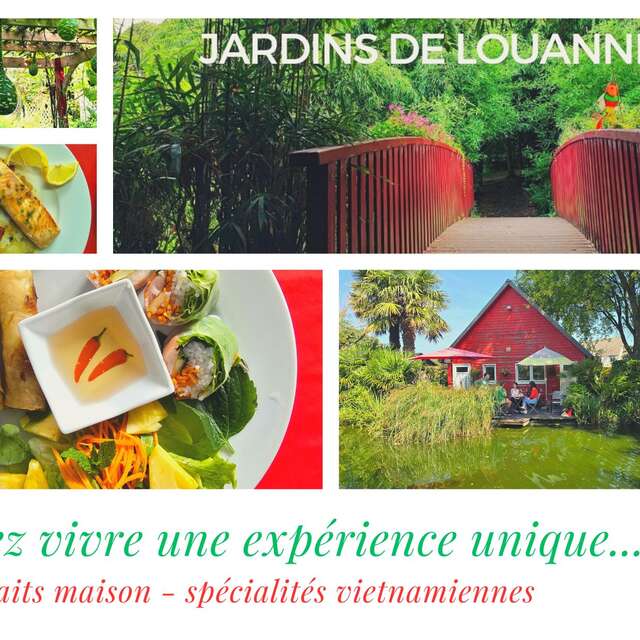 Les jardins de Louanne & K - Restauration
