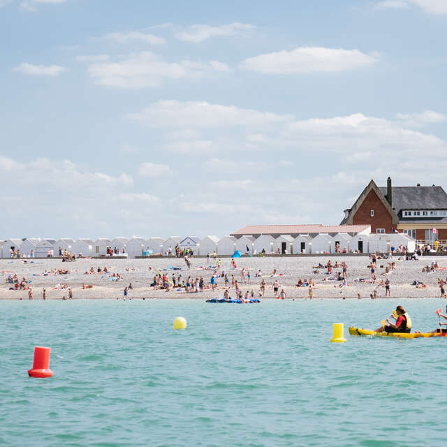 Plage -Baignade et pêche à pied Quiberville-sur-Mer