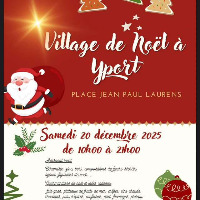 Village de Noël à Yport