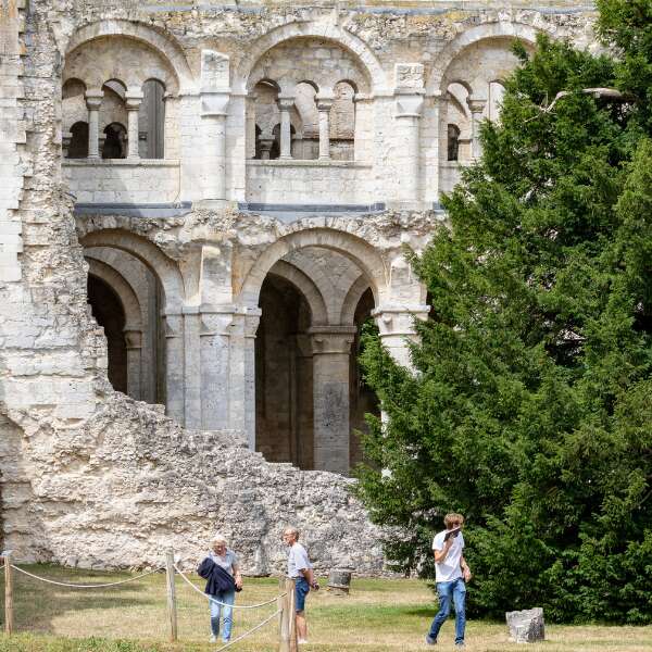 Visite guidée de l'abbaye de Jumièges