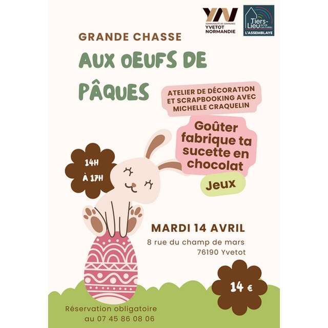 Grande chasse aux œufs de Pâques