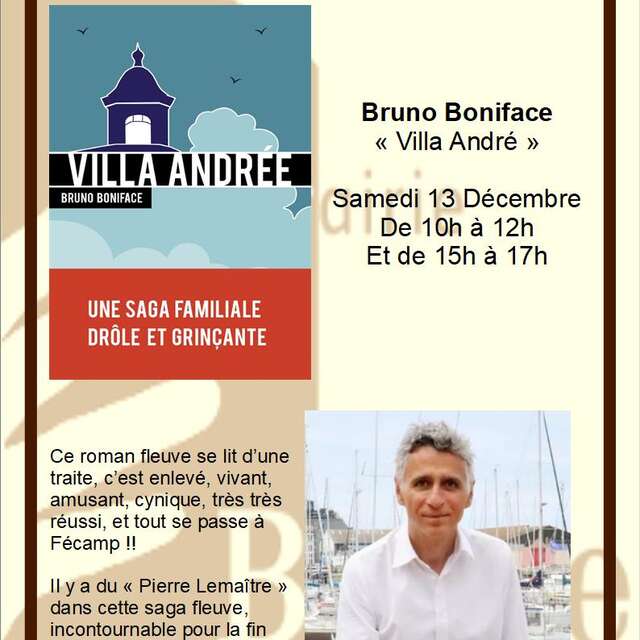 Dédicace - Bruno Boniface