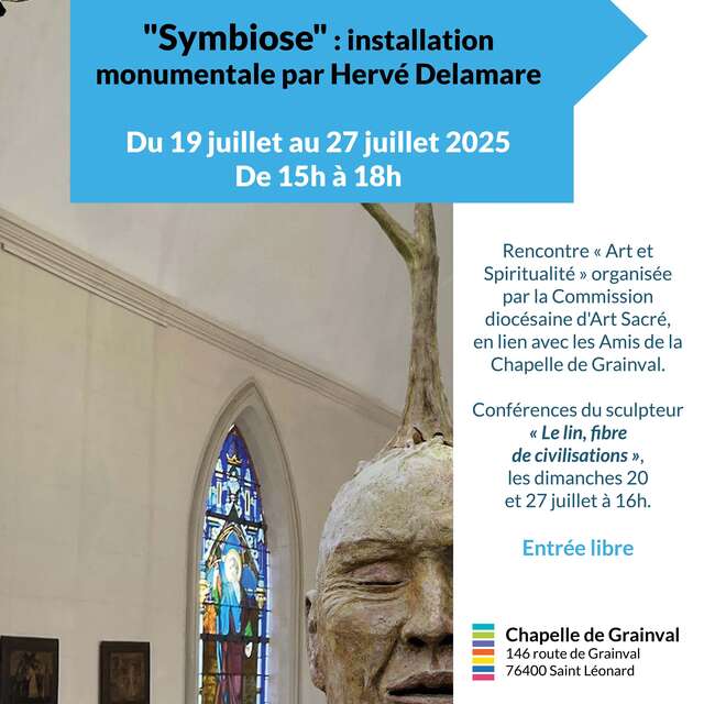 SYMBIOSE : installation monumentale par Hervé DELAMARE