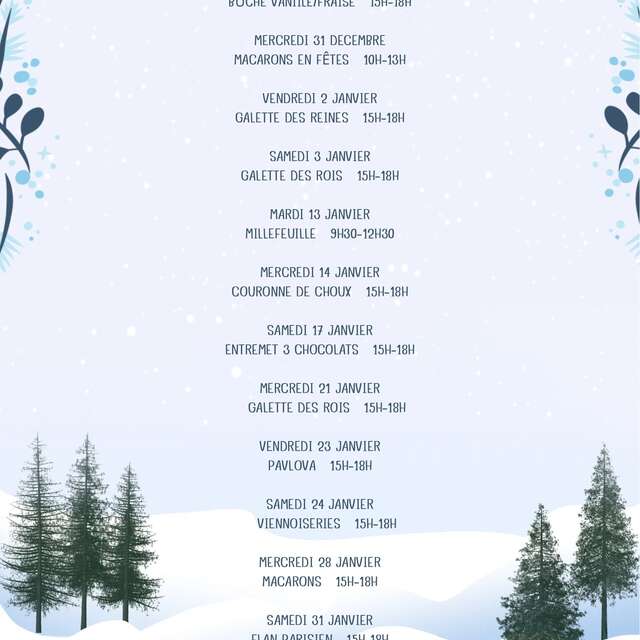 LE COUP DE PÂTE D'ISA : ateliers de pâtisserie