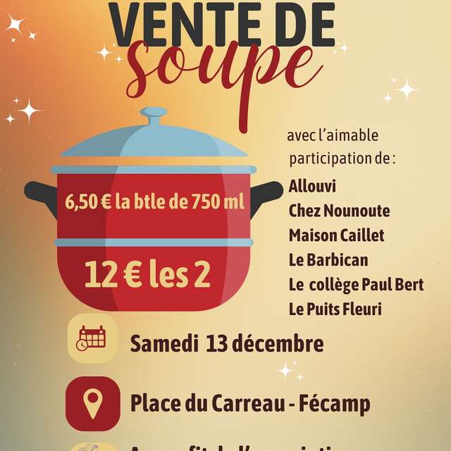 Vente de soupe
