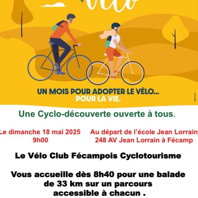 Mai à vélo
