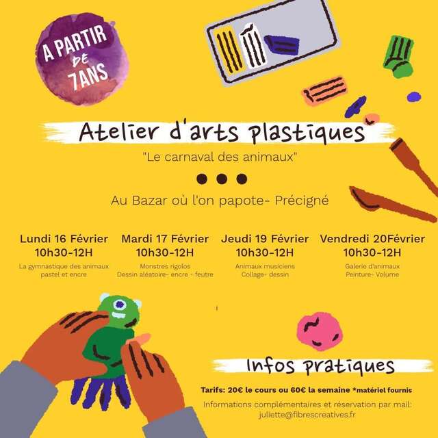Atelier d'Arts Plastiques "Le Carnaval des animaux"