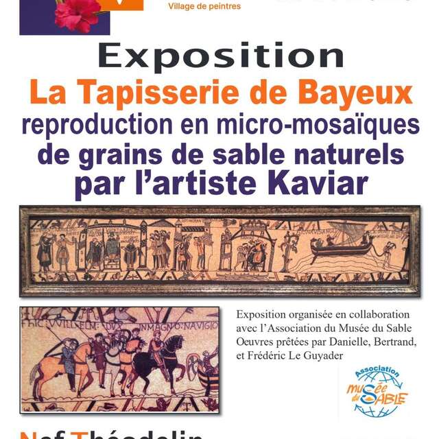 Exposition Kaviar et sa tapisserie de Bayeux - Vouvant Village de Peintres