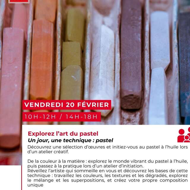 Un jour, une technique : le pastel