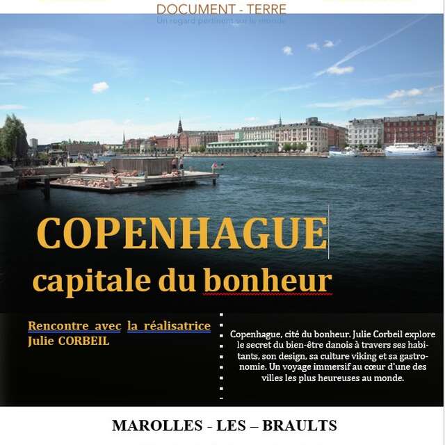 Film et débat sur Copenhague, capitale du bonheur !