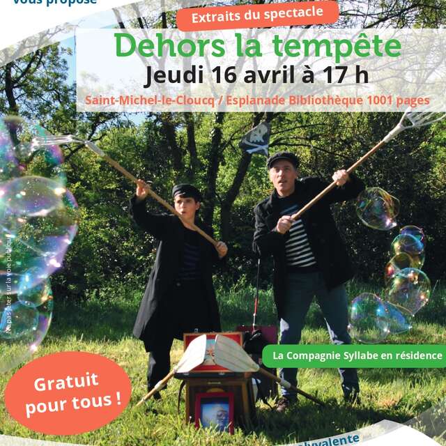 Extraits du spectacle "Dehors la tempête"