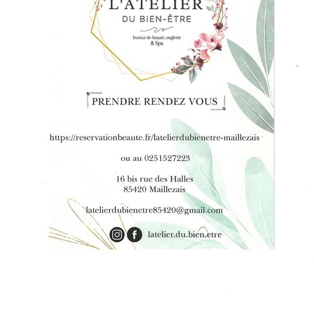 L'ATELIER DU BIEN-ÊTRE