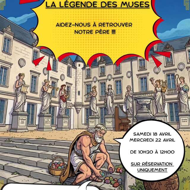 La légende des Muses au Château de Terre Neuve