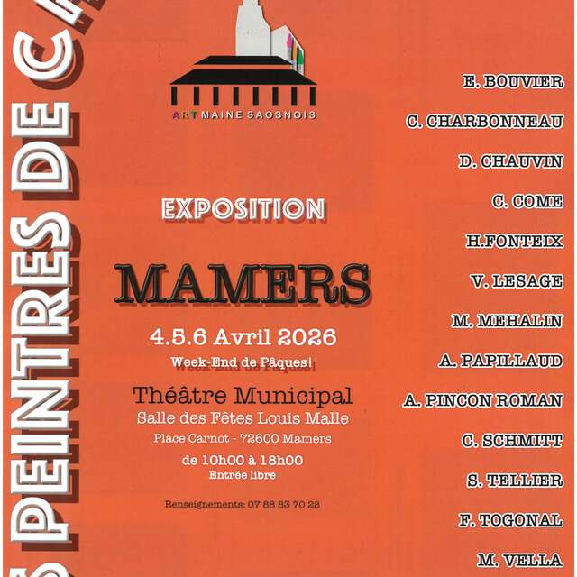 Exposition "Les peintres de chez nous "