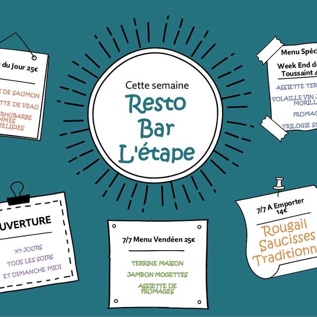 L'ÉTAPE - RESTO BAR