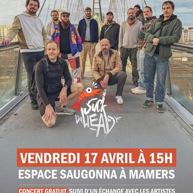 Concert gratuit de Suck Da Head