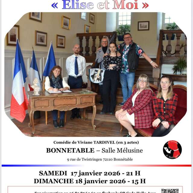 Théâtre "Elise et Moi" par Les Tréteaux de Malestable