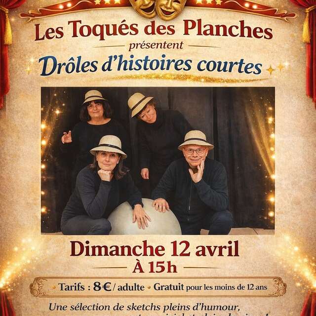 Théâtre "Drôles d'histoires courtes"