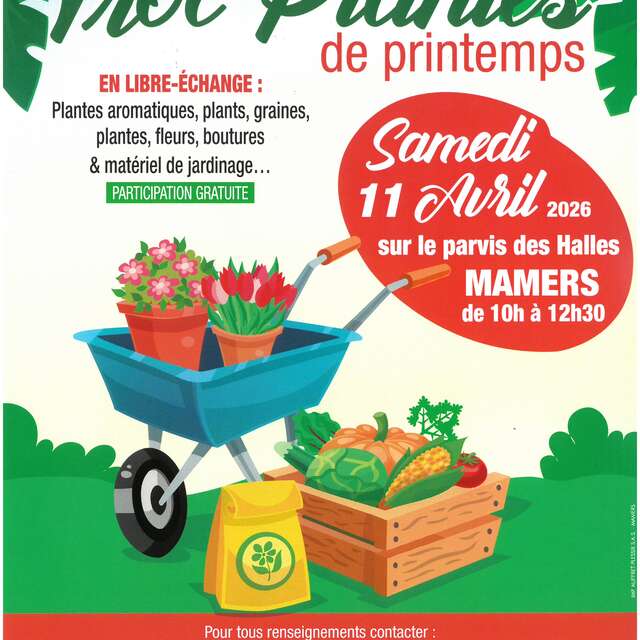 Troc'plantes de printemps