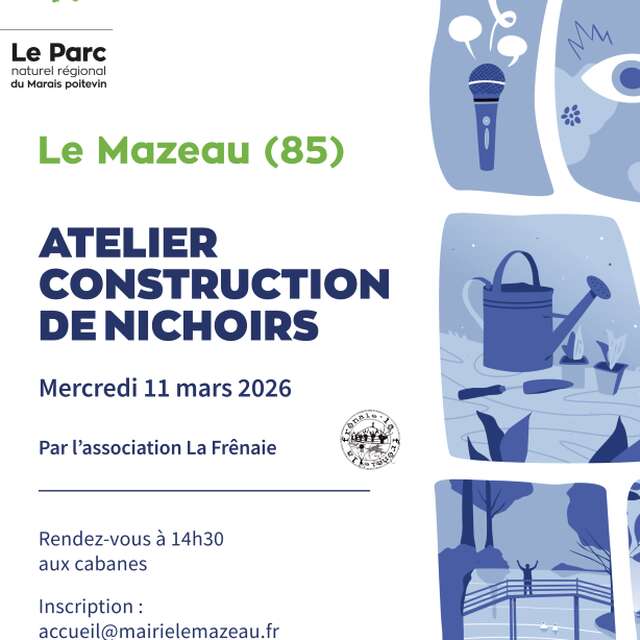 Atelier de construction de nichoirs