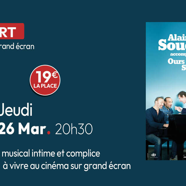 Alain Souchon - Concert au cinéma