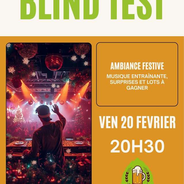 Blind test à LA CHOPINE -