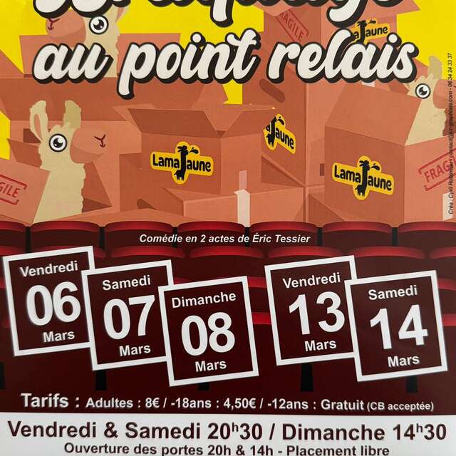 Représentation théâtrale « Braquage au point relais »