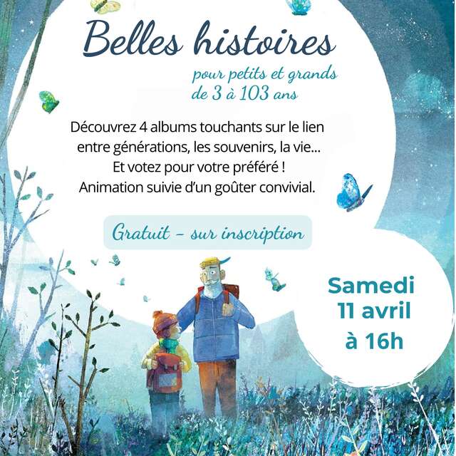 Heure du conte à la Vendéthèque de La Châtaigneraie