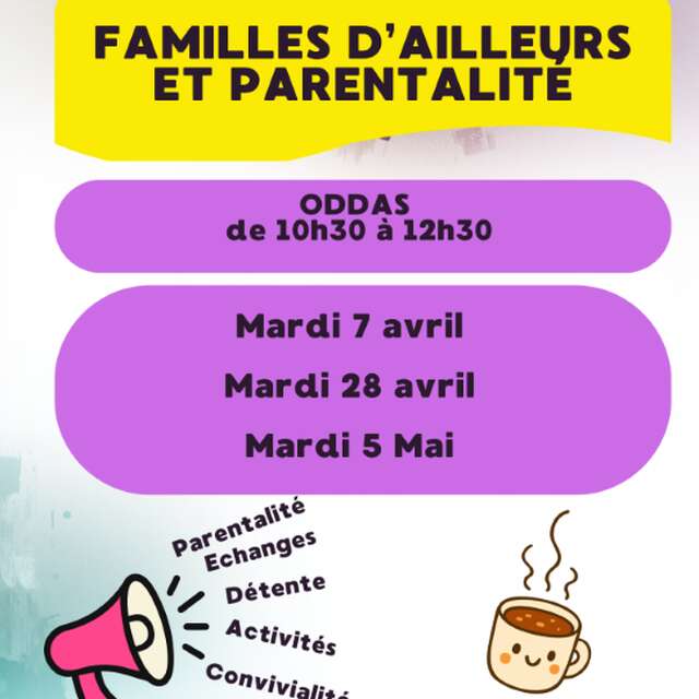 Rencontre Familles d'ailleurs et parentalité