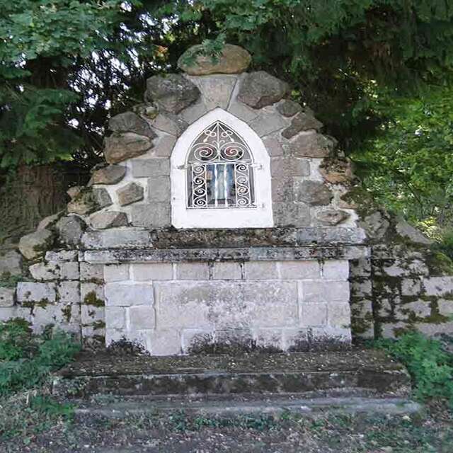 Le sentier de la vierge