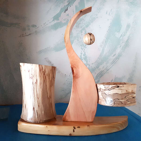 Objets décoratifs en bois du Limousin