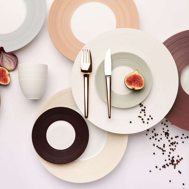 Porcelaine JL Coquet & Jaune de Chrome