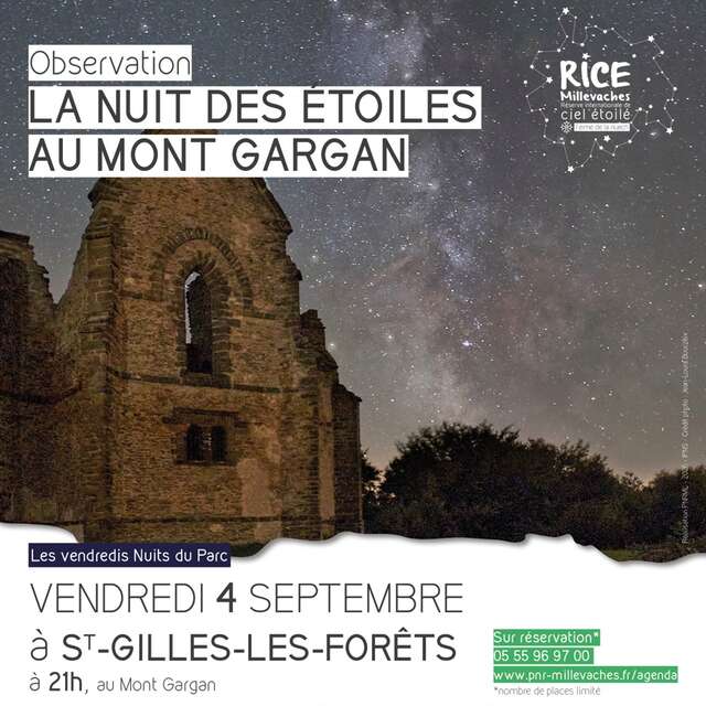 La nuit des étoiles au Mont Gargan