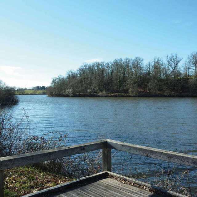 Boucle cyclo "Du côté de l'étang de la Pouge"