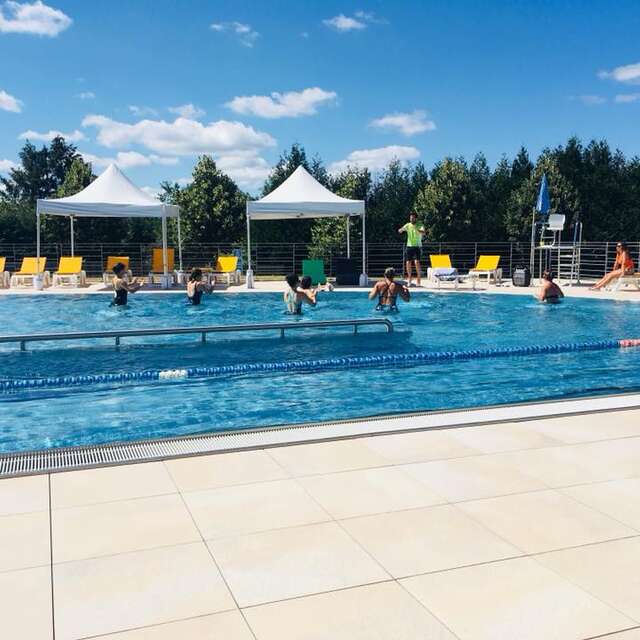 Espace AquaNoblat, ouverture du bassin extérieur et animations estivales