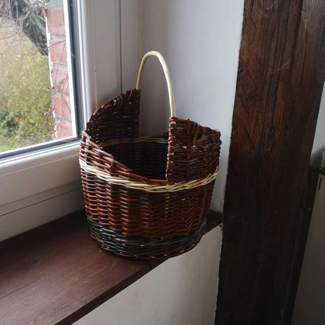 Stage de vannerie : panier à pans coupés (asymétrique)