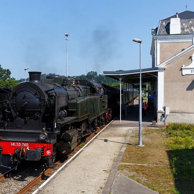 Train touristique à vapeur : De Saint-Léonard de Noblat à Eymoutiers - 5 août