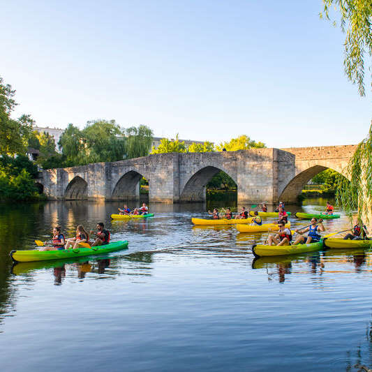 Visite guidée en canoë, Limoges au fil de l'eau