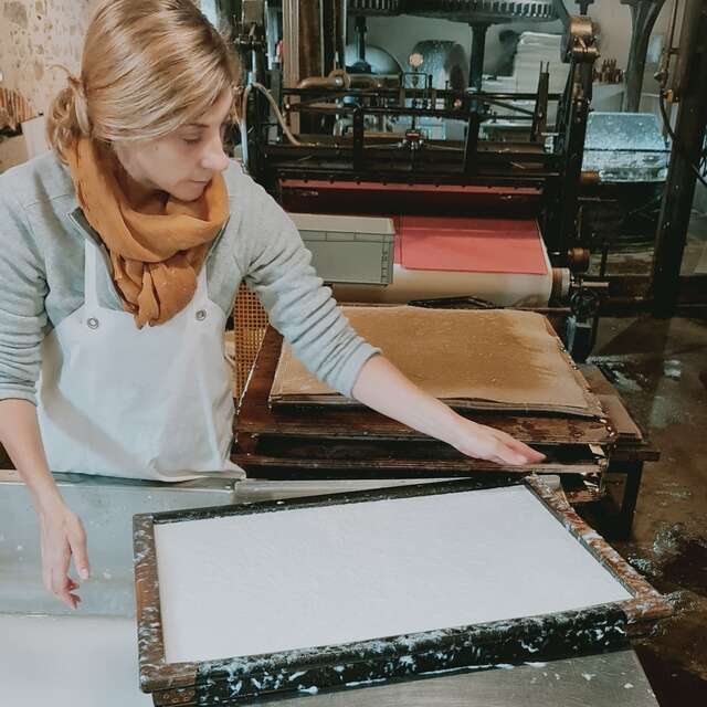 Le Moulin du Got : Visite d'un moulin à papier toujours en activité