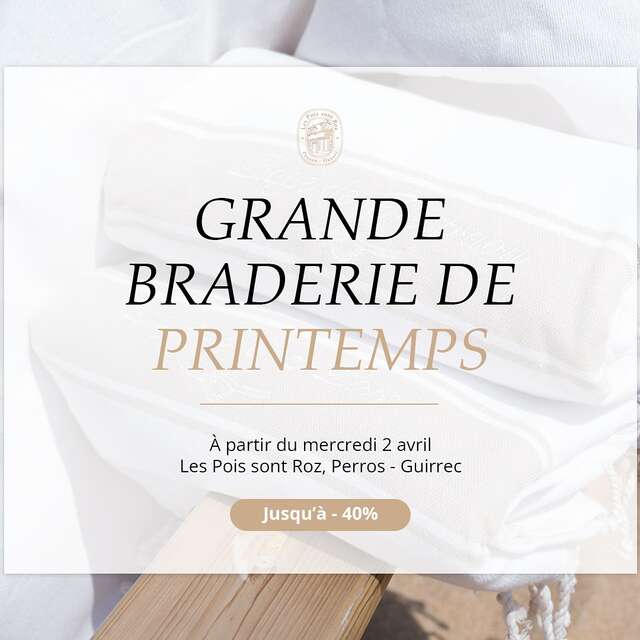 Braderie Les Pois Sont Roz